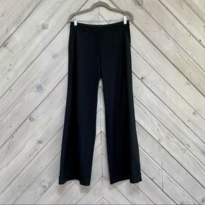 Eileen Fisher Black Wide Leg Pants